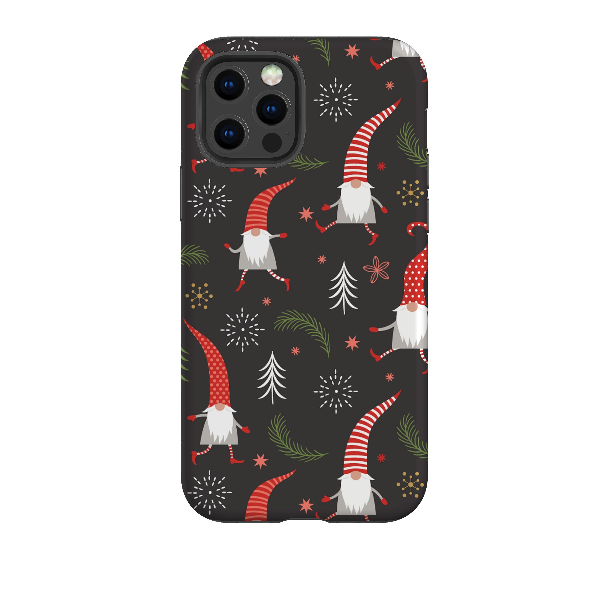 iPhone Tough Case - Merry Xmas Pattern