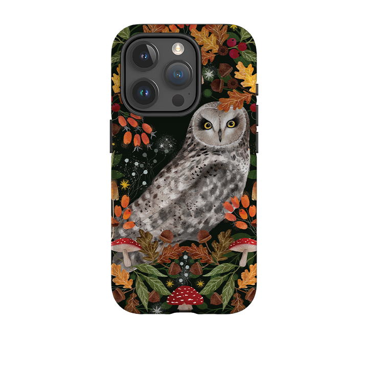 iPhone Tough Case - Autumn Owl By Bex Parkin