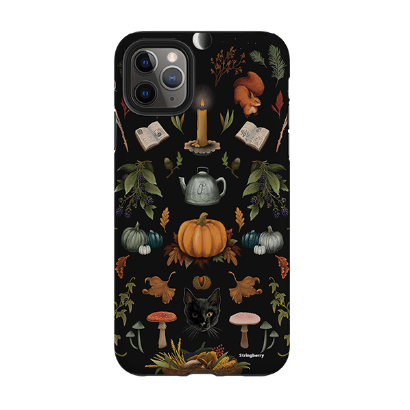 iPhone Tough Case - Autumn Pattern II By Anna Stead