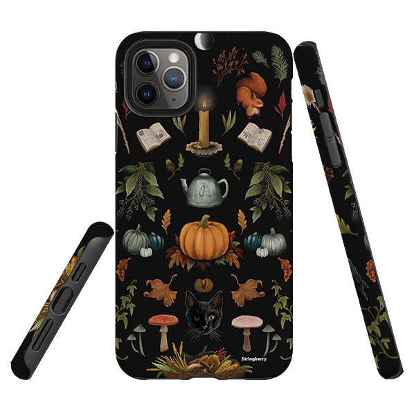 iPhone Tough Case - Autumn Pattern II By Anna Stead