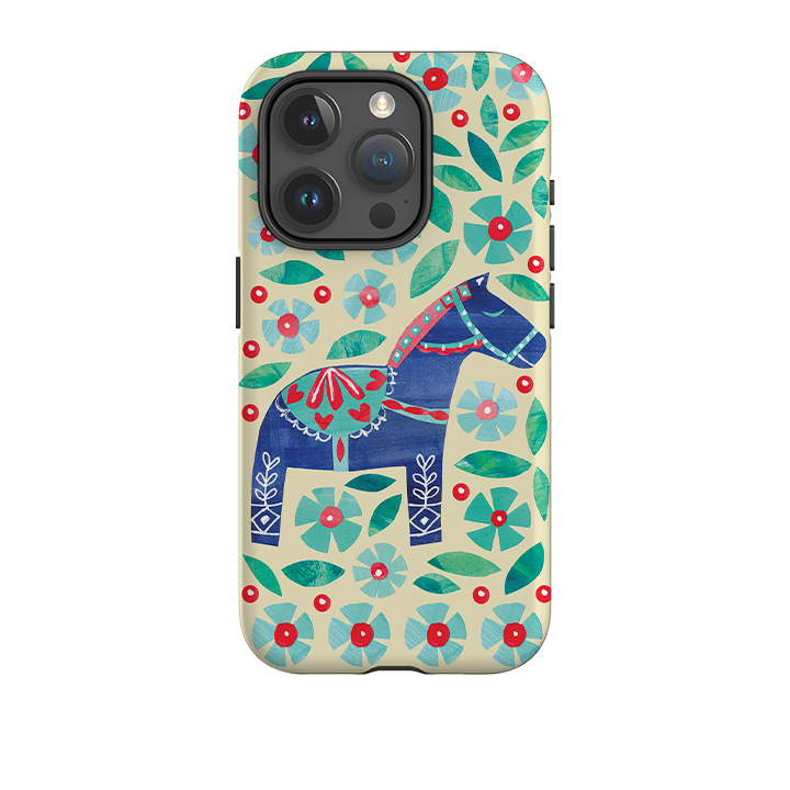iPhone Tough Case - Dala Horse By Tracey English