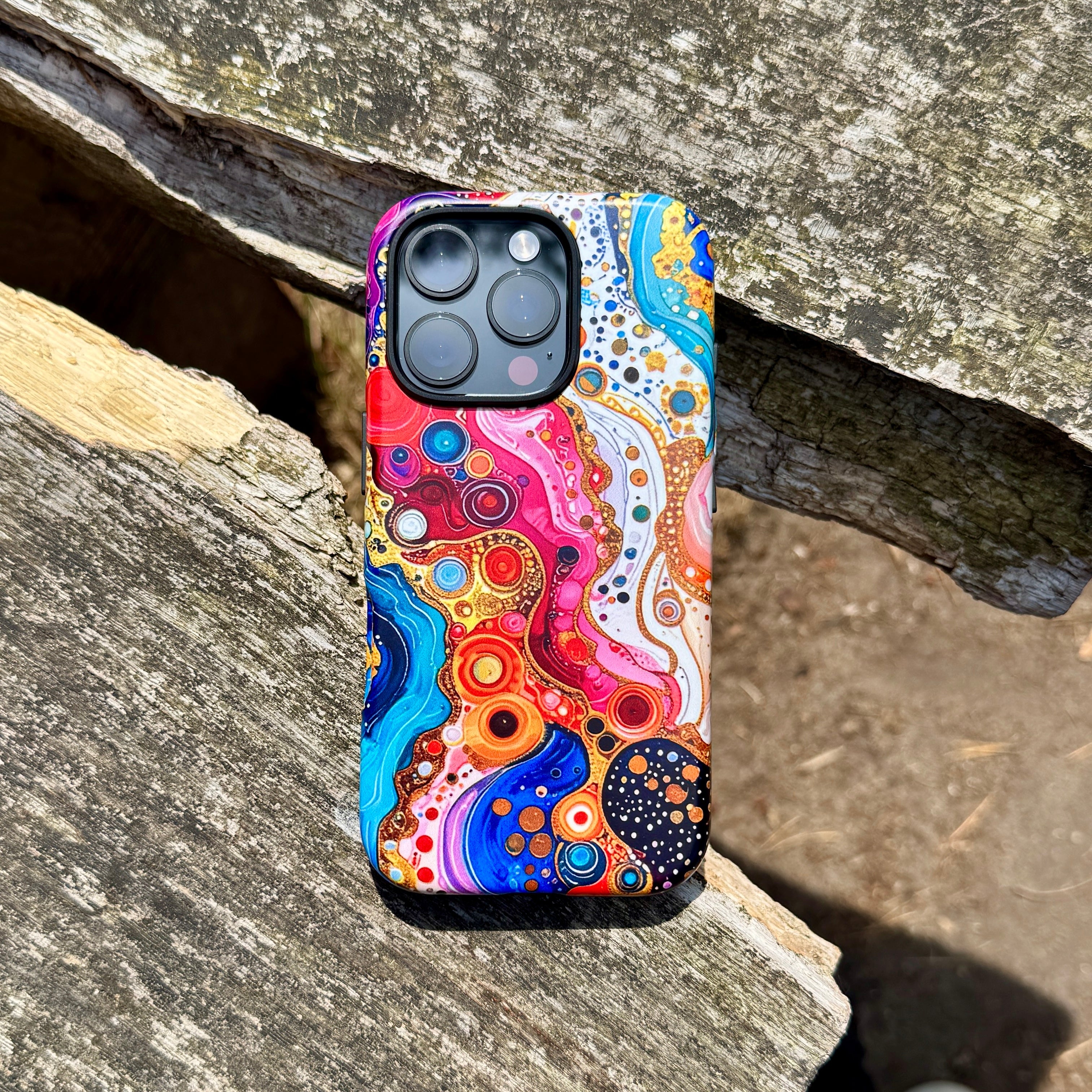 iPhone Tough Case - Zen Marble