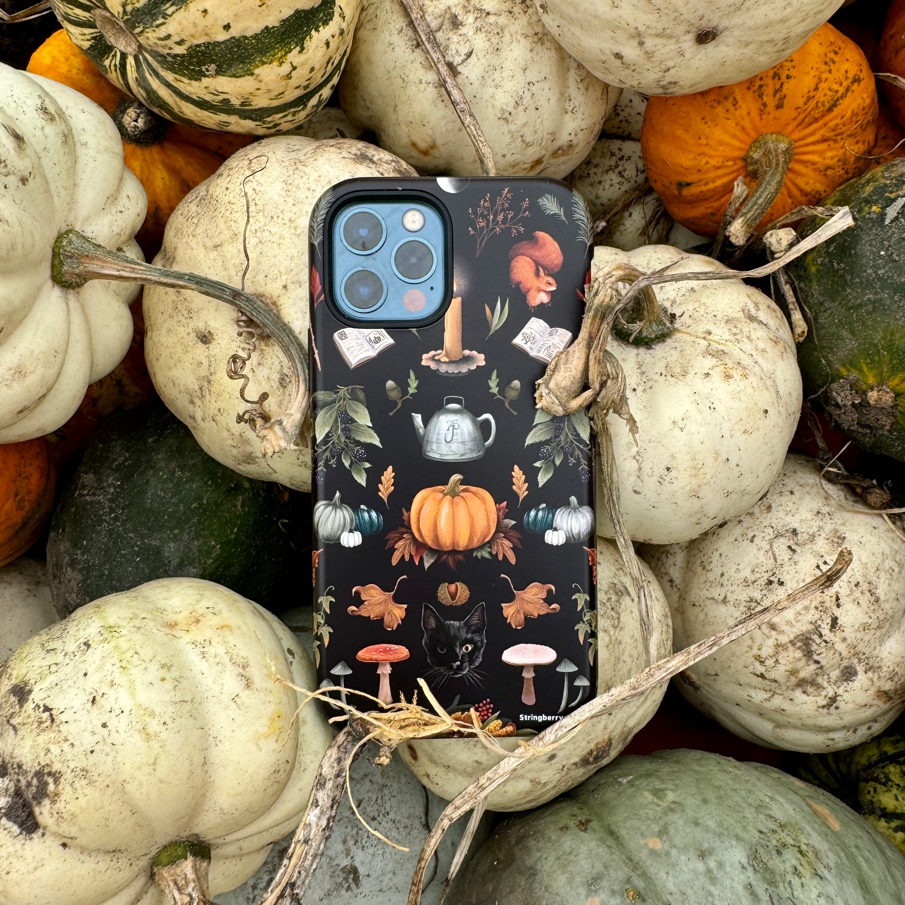 iPhone Tough Case - Autumn Pattern II By Anna Stead