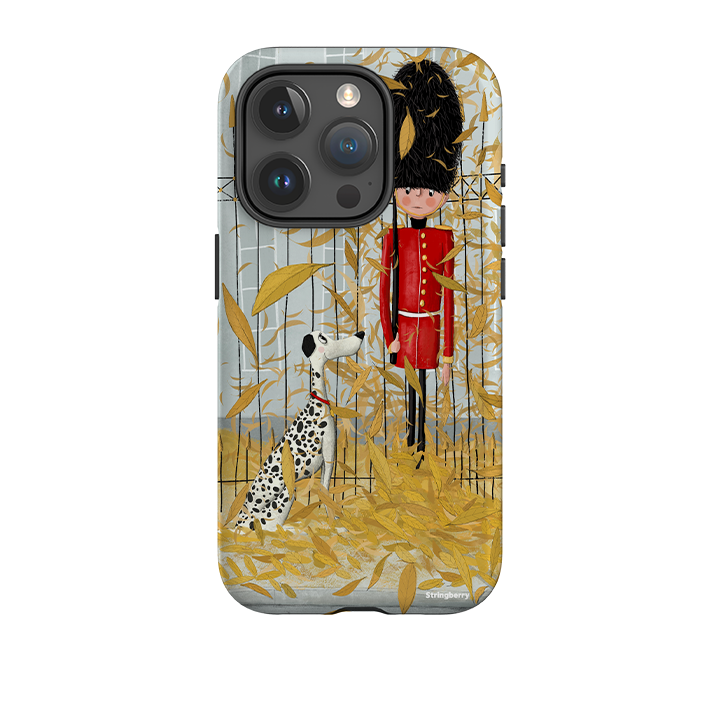 iPhone Tough Case - London In Leaves By Maja Lindberg