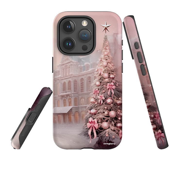 iPhone Tough Case - Pink Xmas