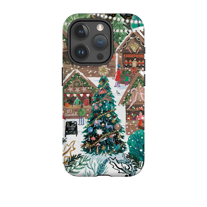 iPhone Tough Case - Christmas Market Magic By Emma Frances Grant