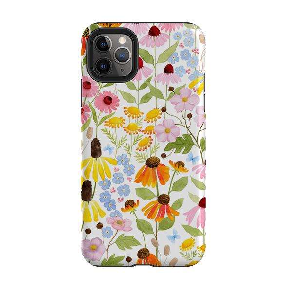 iPhone Tough Case - Wildflower Pattern By Bex Parkin